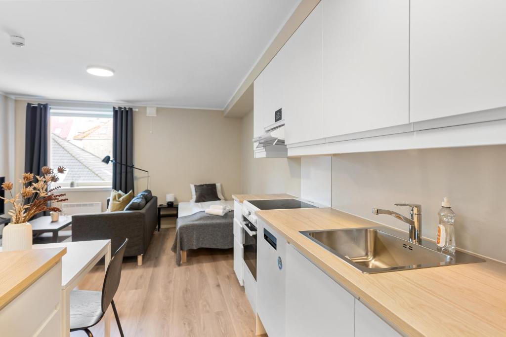 Forenom Serviced Apartments Bergen Skottegaten - Studio