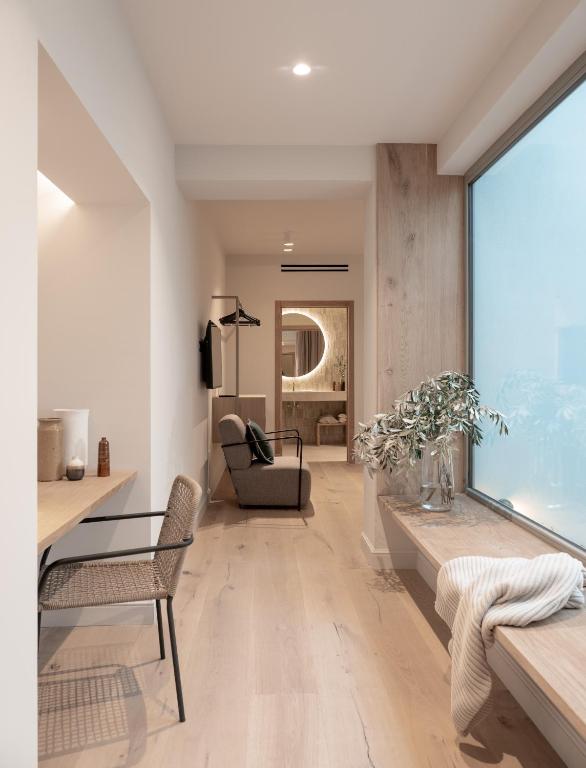 Posezení v ubytování Can Verí Suites