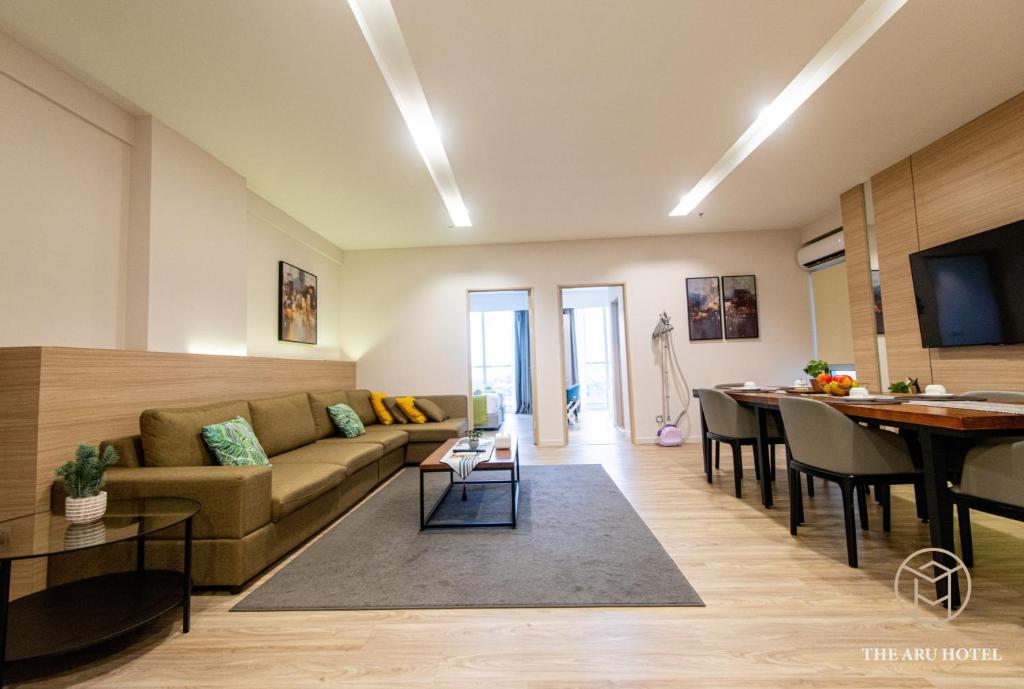 The Aru Hotel, Aru Suites by Ayuhouz - Executive-Suiten Mit 2 Schlafzimmern Und Meerblick