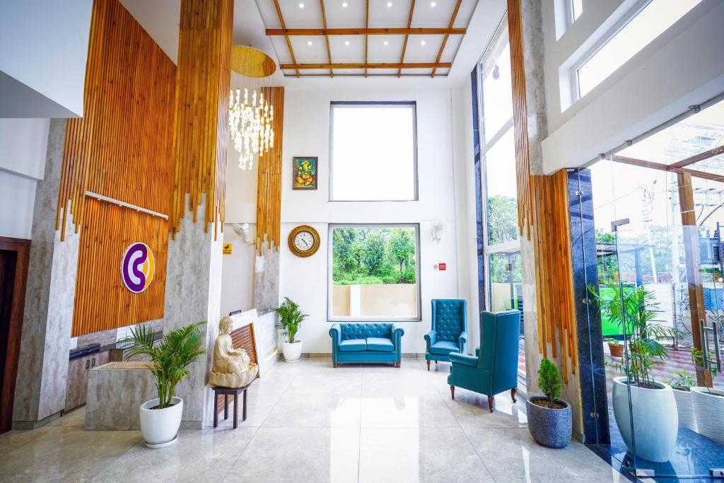 Area soggiorno di Click Collection The Abode, Dharamshala