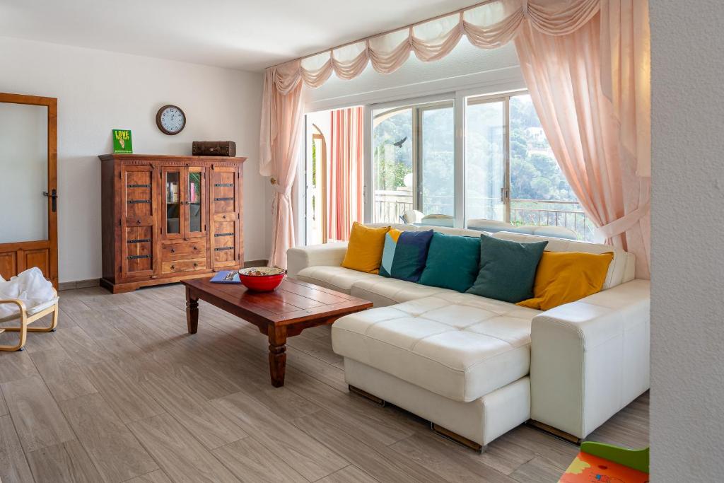 Posezení v ubytování Villa Casa Pollino in Lloret de Mar