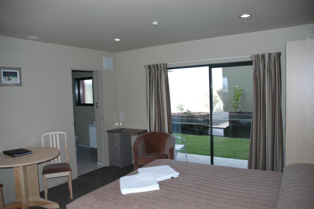 Posezení v ubytování Kaikoura Gateway Motor Lodge
