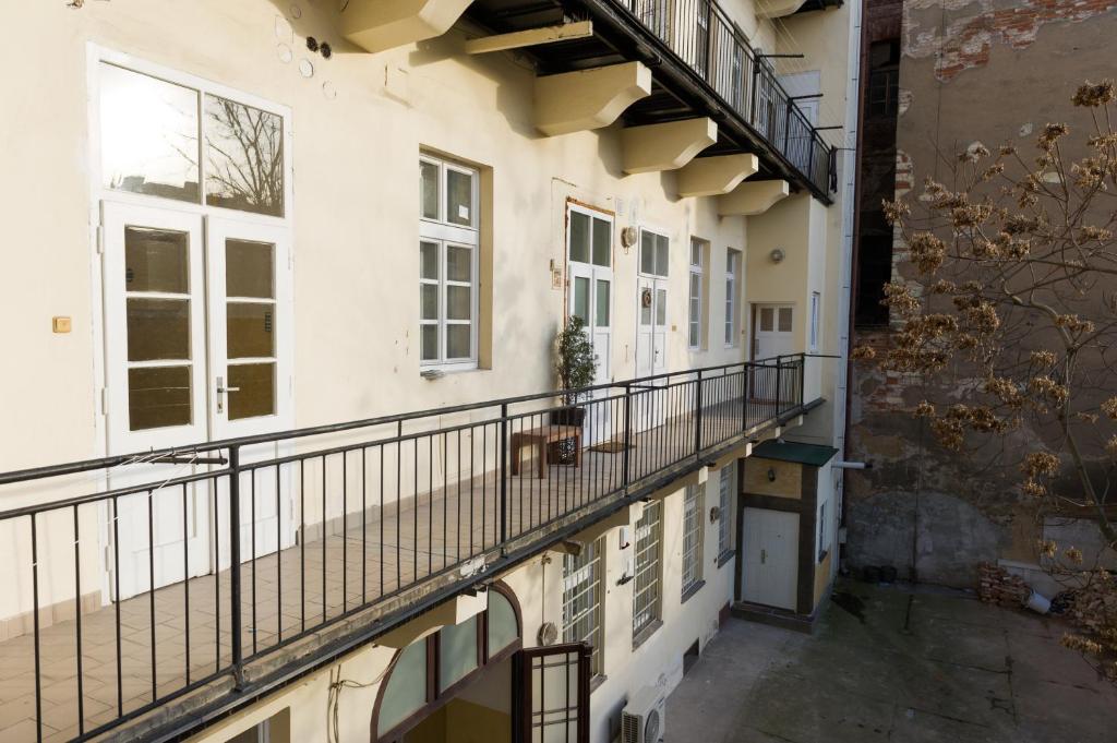 Balkón nebo terasa v ubytování The Spot Apartment