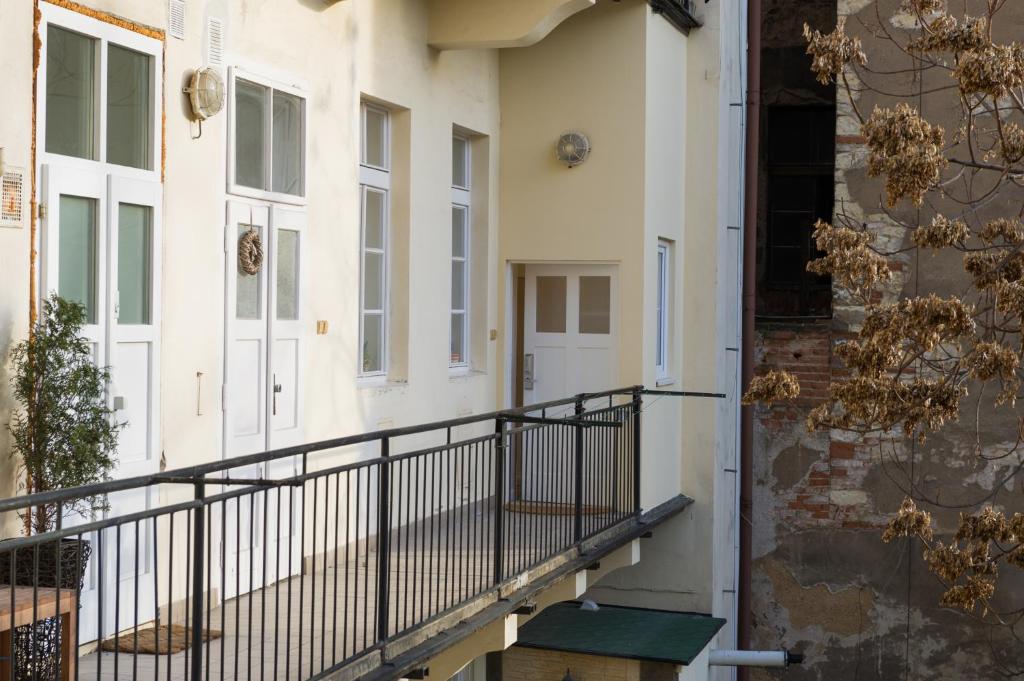 Balkón nebo terasa v ubytování The Spot Apartment
