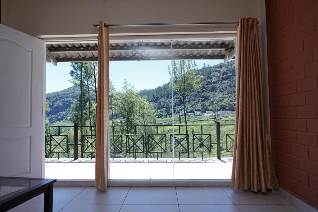 Nespecifikovaný výhled na hory nebo výhled na hory při pohledu z bed and breakfast