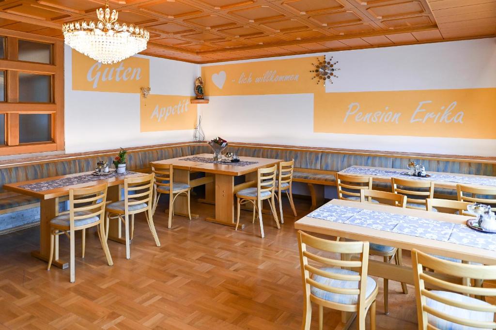 Restaurace v ubytování Pension Erika