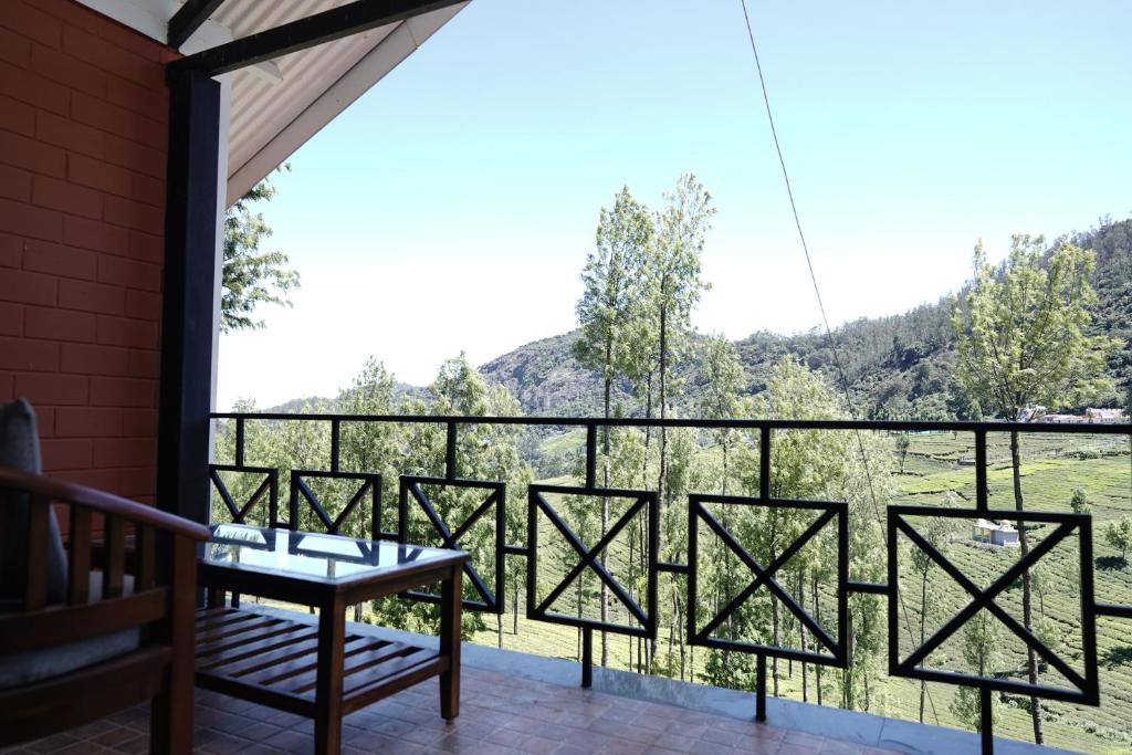 Nespecifikovaný výhled na hory nebo výhled na hory při pohledu z bed and breakfast