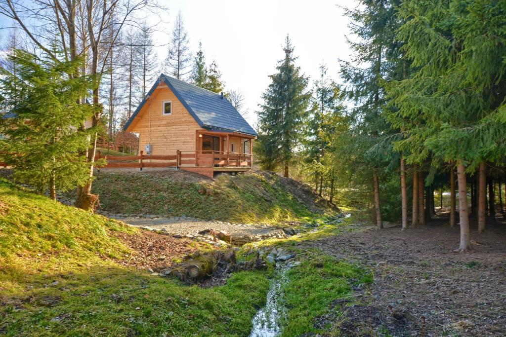 Zahrada ubytování VIA Bieszczady