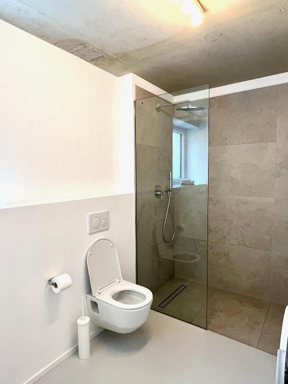 Koupelna v ubytování Weinberg-Design-Apartment Stuttgart-Fellbach