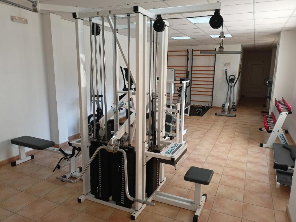 Posilňovňa alebo fitness centrum v ubytovaní Sunny Penthouse Calpe