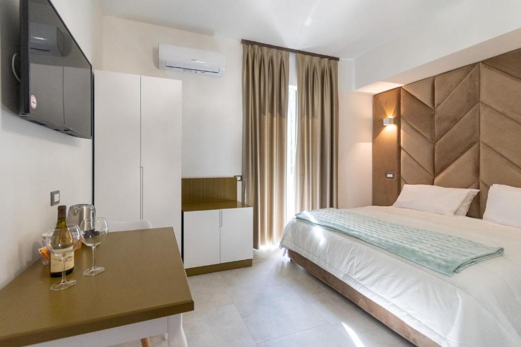 Postel nebo postele na pokoji v ubytování 23Apartments