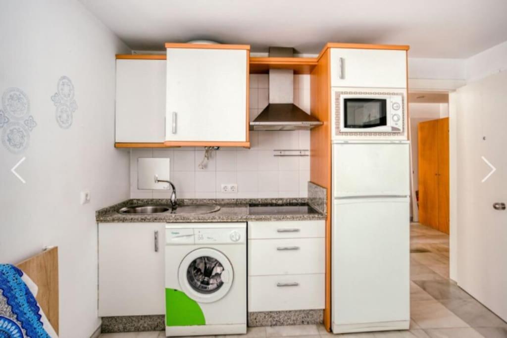Kuchyň nebo kuchyňský kout v ubytování Torre Hermosa.
