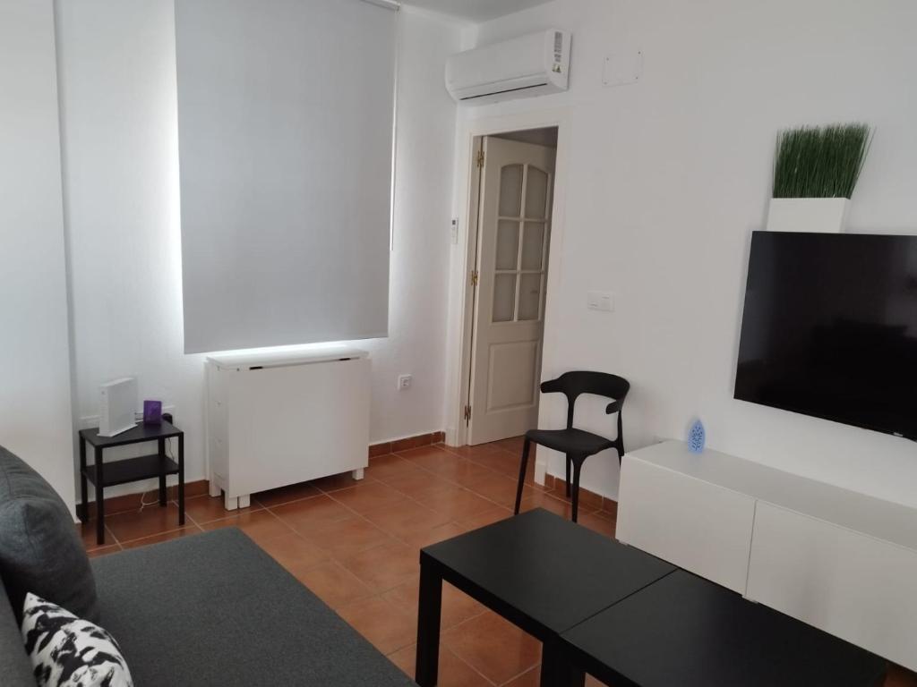 A television and/or entertainment centre at El Mirador del Coto, Apartamentos Living Sur