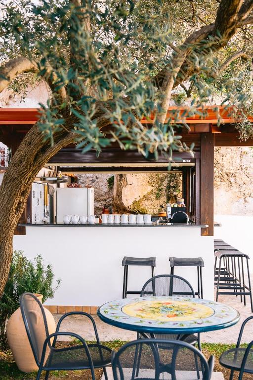 Patio nebo venkovní prostory v ubytování Al Borgo Torello