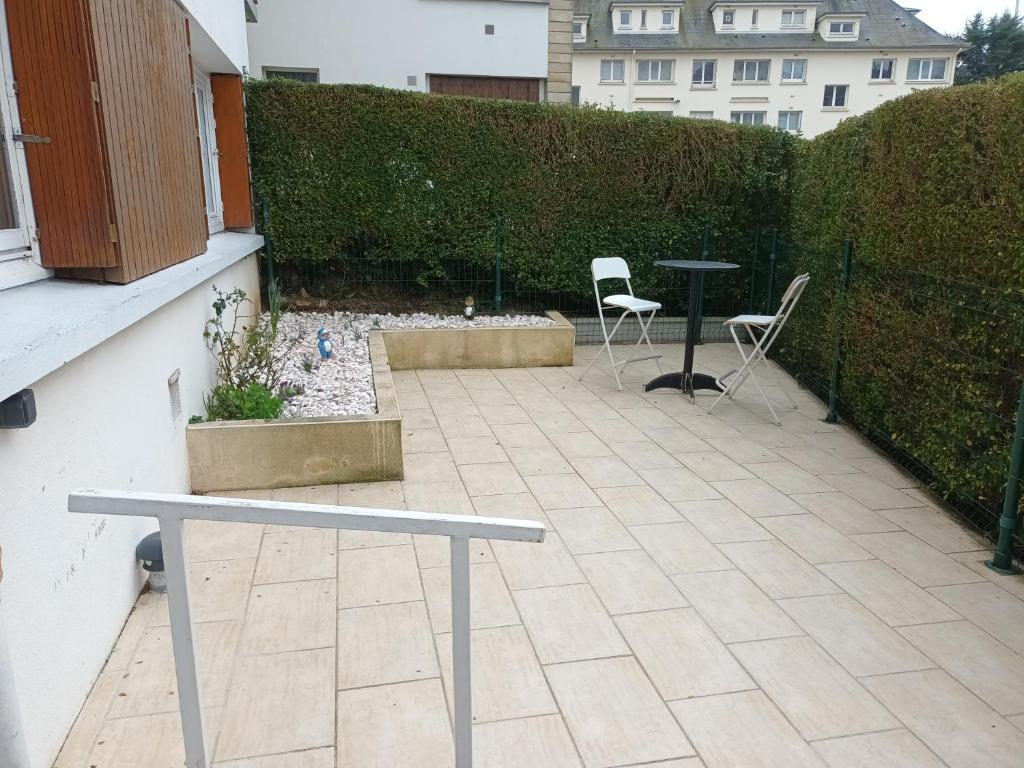 Vonkajšia záhrada v ubytovaní JARDIN BOTANIC