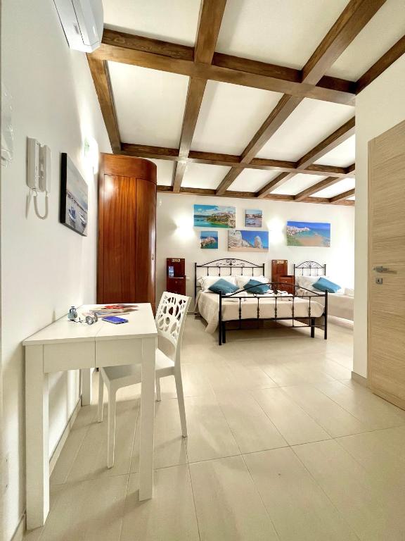 Posezení v ubytování B&B Casa Desimio