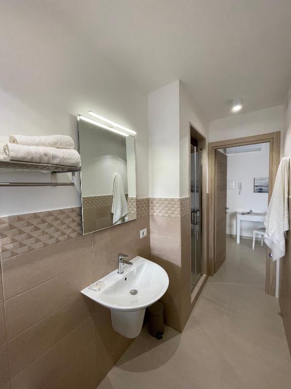 Koupelna v ubytování B&B Casa Desimio