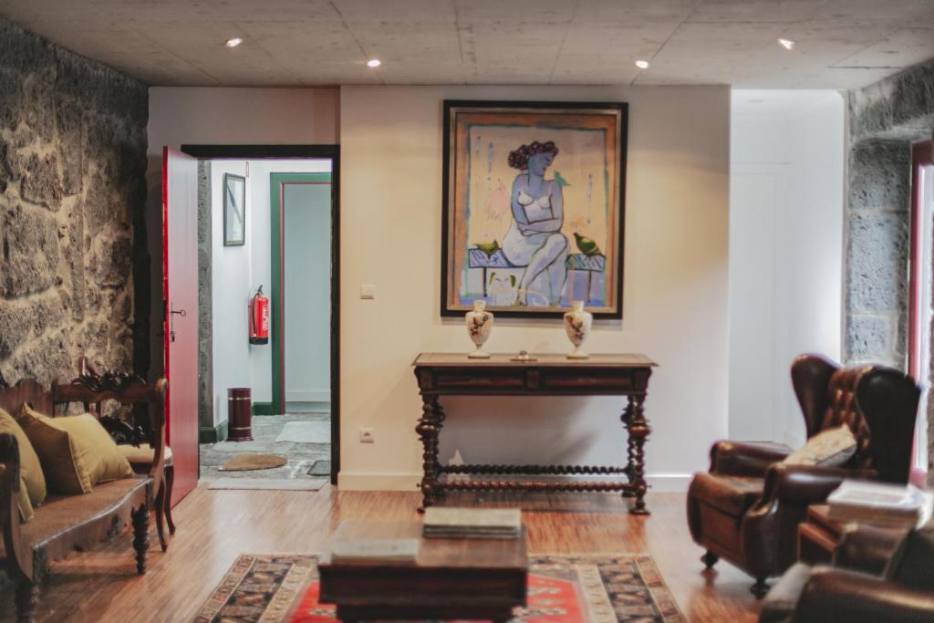 Posezení v ubytování Quinta dos Mistérios- Turismo de Habitação