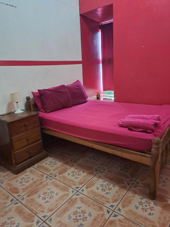 Posezení v ubytování Hostal Mochilas