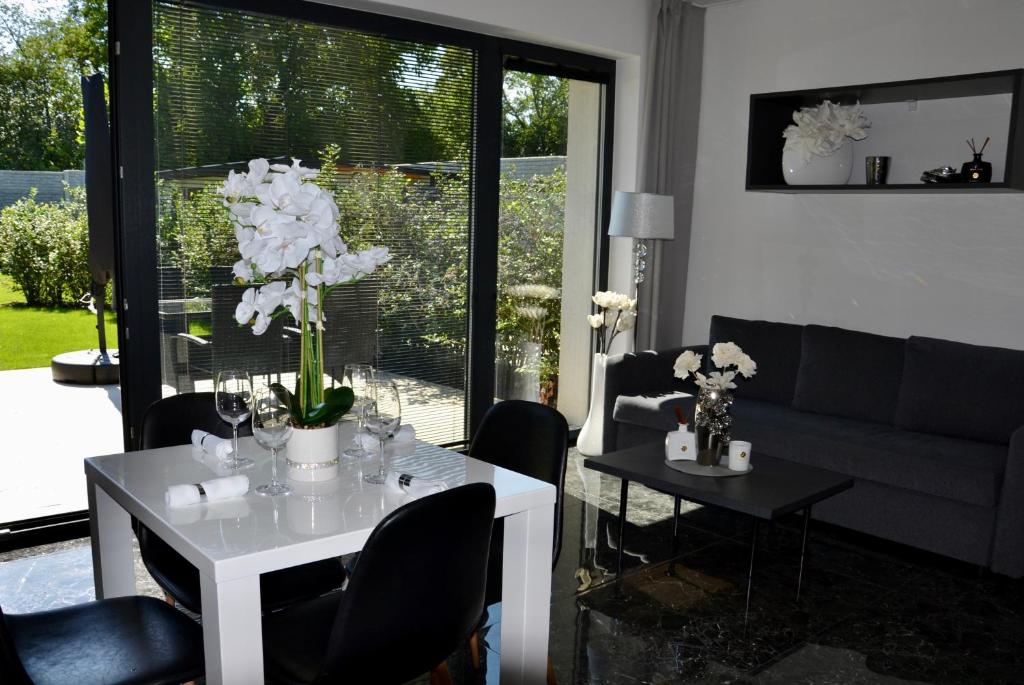 Posezení v ubytování Apartmany u Polanských