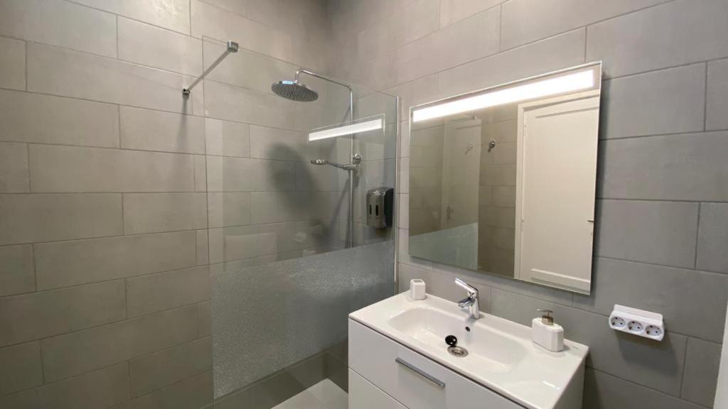 Kúpeľňa v ubytovaní Casa Pepa y Argeo