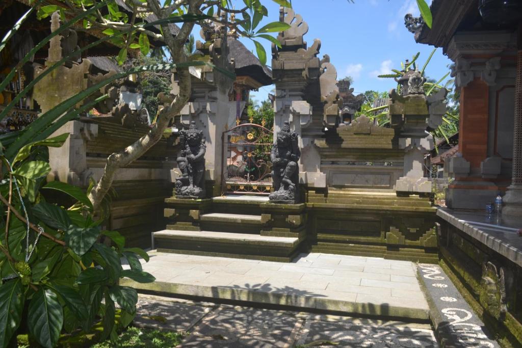Zahrada ubytování Pondok Bali