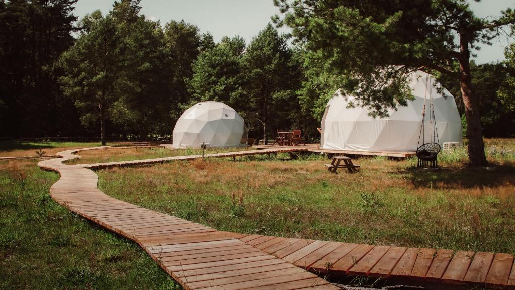 Fotografie z fotogalerie ubytování Salinko Glamping v destinaci Łętowo
