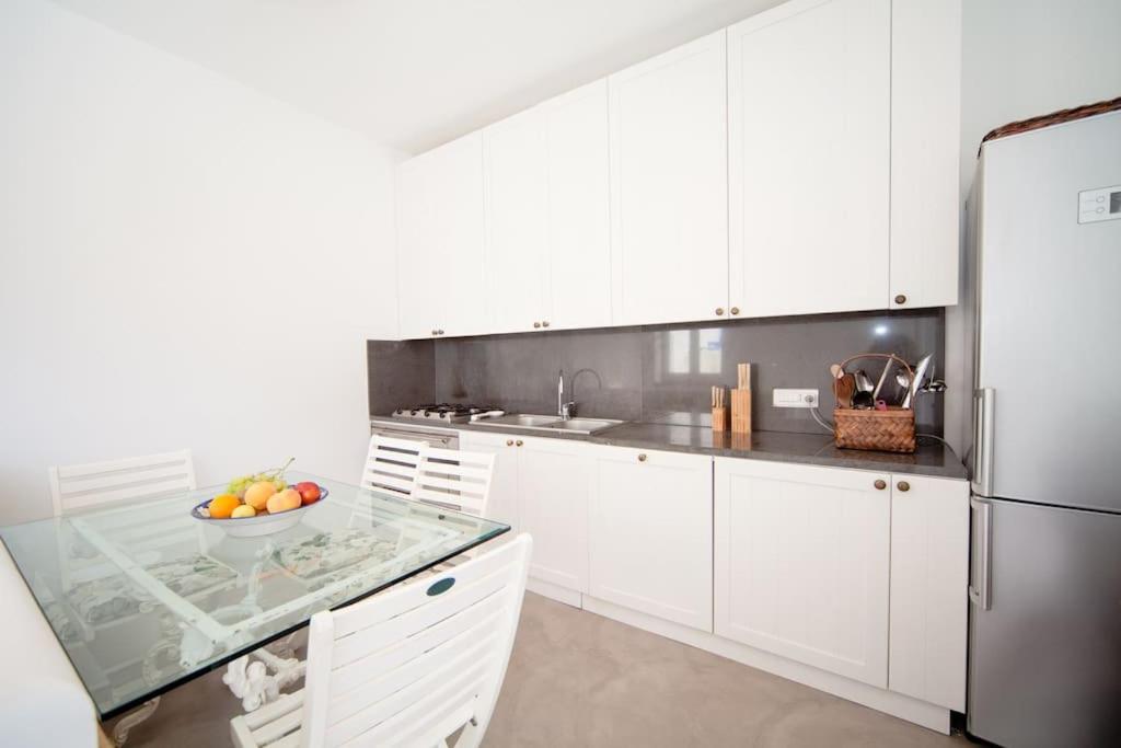 Kuchyň nebo kuchyňský kout v ubytování Casa Eolo
