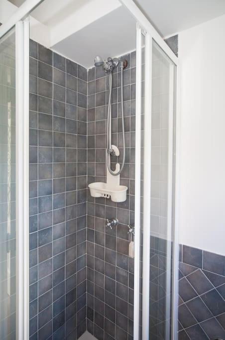 Koupelna v ubytování Casa Eolo