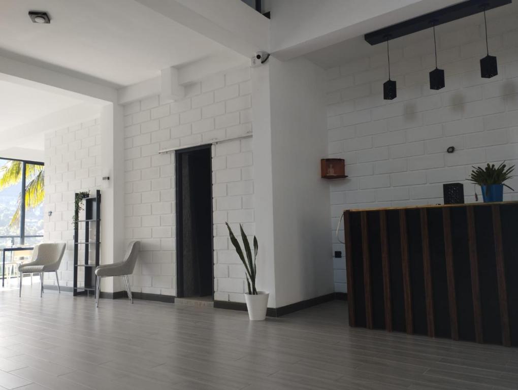 Posezení v ubytování Aura Residence