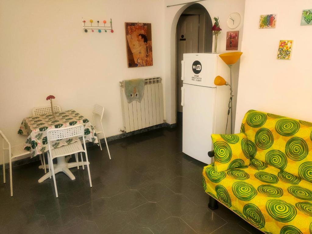 Posezení v ubytování L'Attico