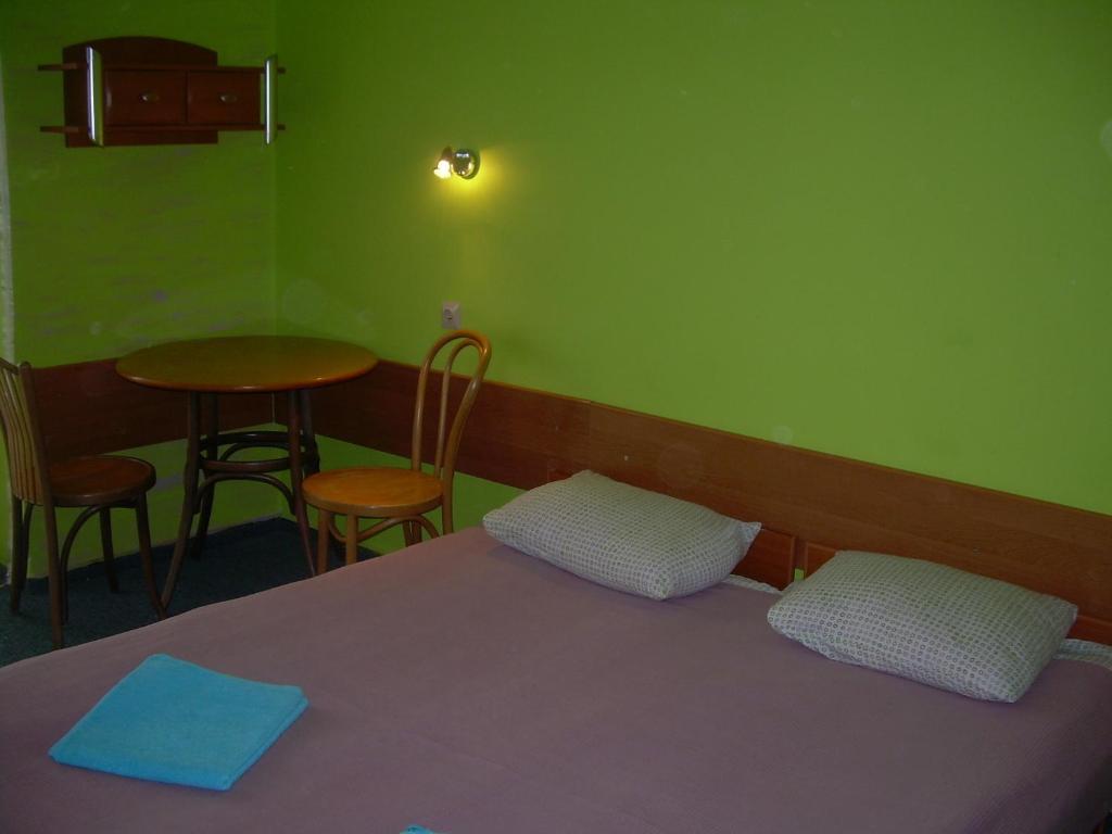 Postel nebo postele na pokoji v ubytování DW Potok