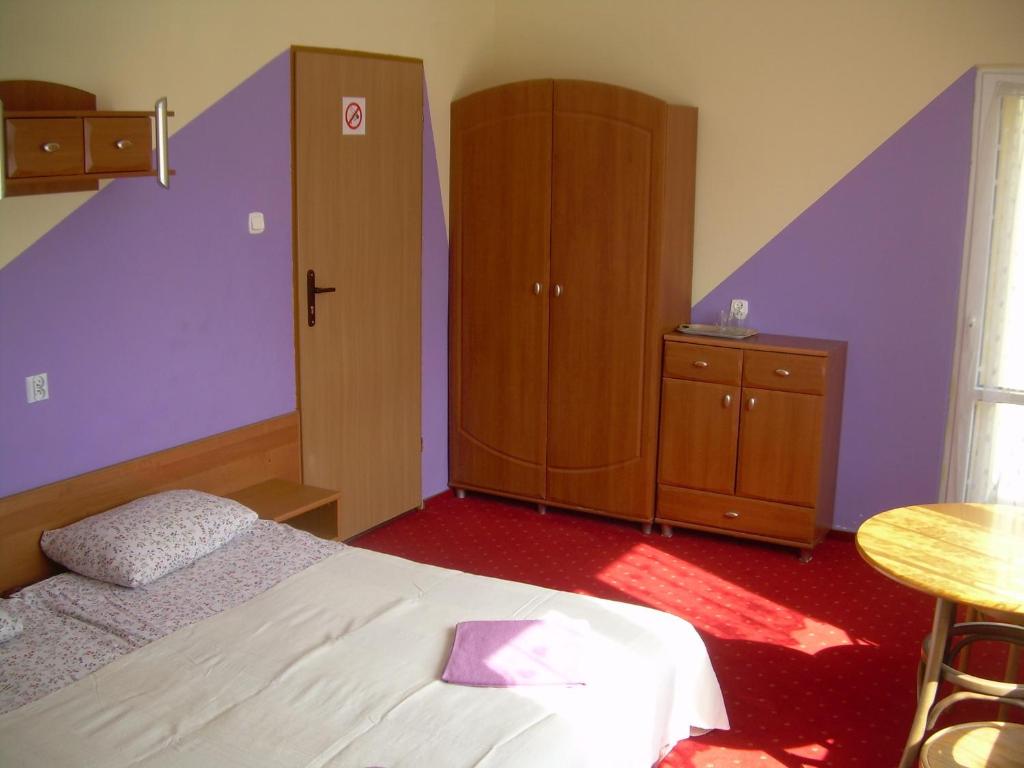 Postel nebo postele na pokoji v ubytování DW Potok