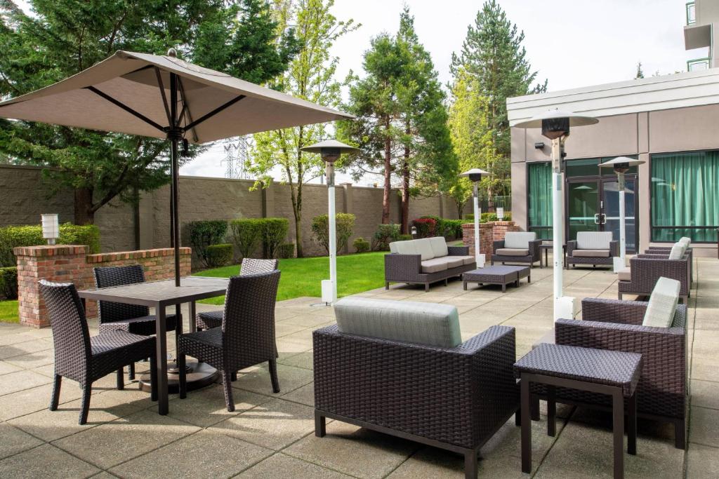 Restaurace v ubytování Courtyard by Marriott Seattle Federal Way