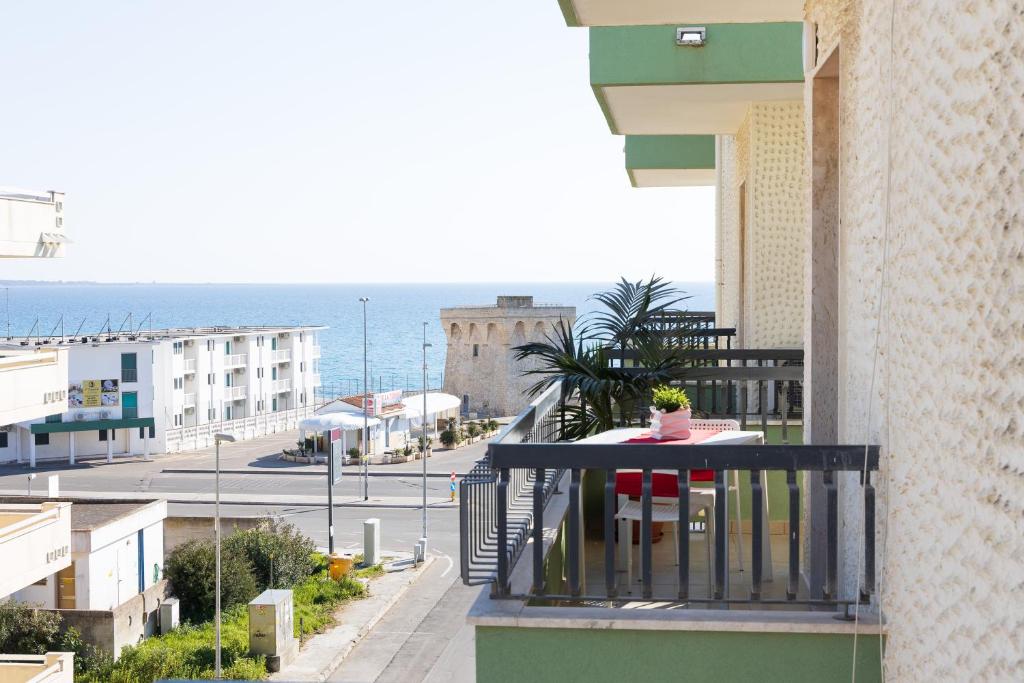 A balcony or terrace at La Casa di Annale'