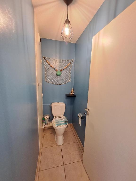 Kúpeľňa v ubytovaní Ancora2- Appartement vue mer et place de parking