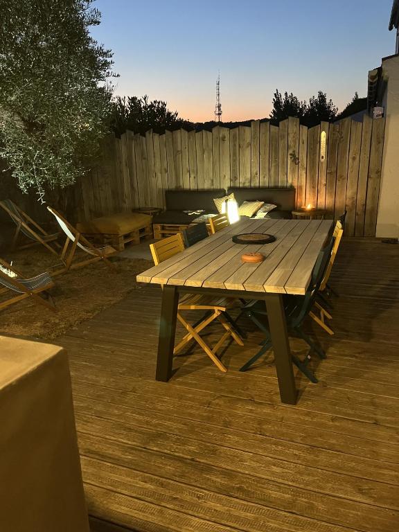 Patio alebo iná vonkajšia časť ubytovania Marion- Belle maison 8 personnes Les Sables d Olonne