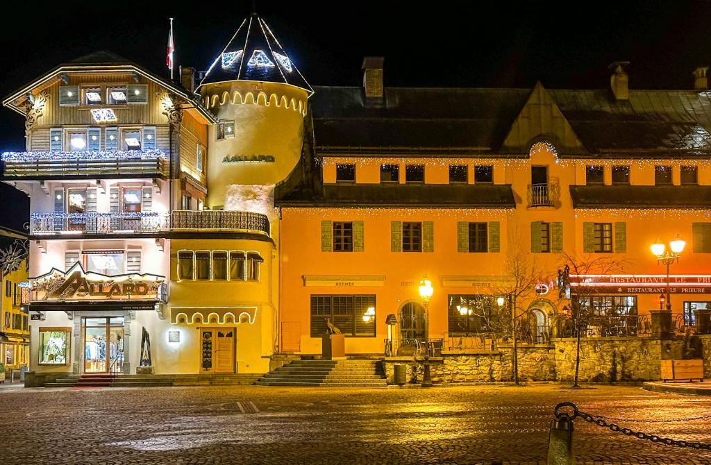 Budova, v ktorej sa horská chata nachádza
