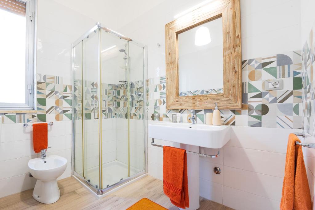 A bathroom at La Casa di Annale'