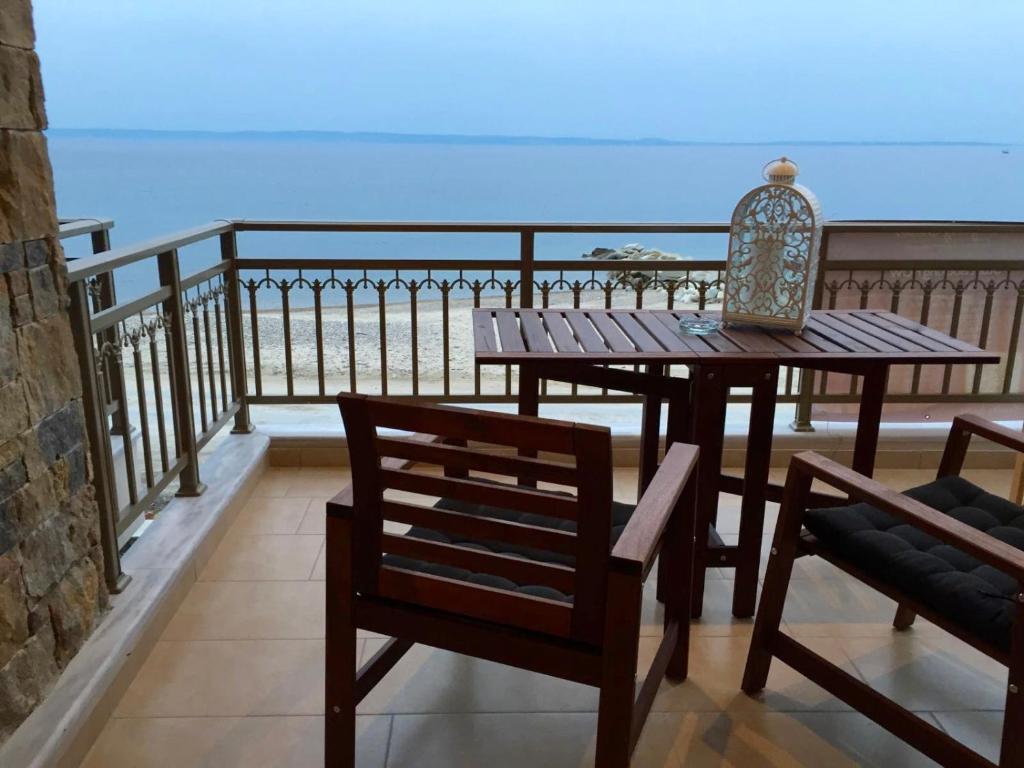 Nespecifikovaný výhled na moře nebo výhled na moře při pohledu z hotelu