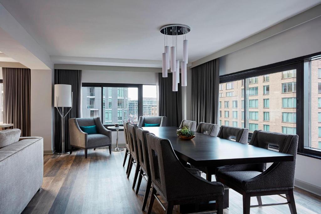 Posezení v ubytování Washington Marriott Georgetown