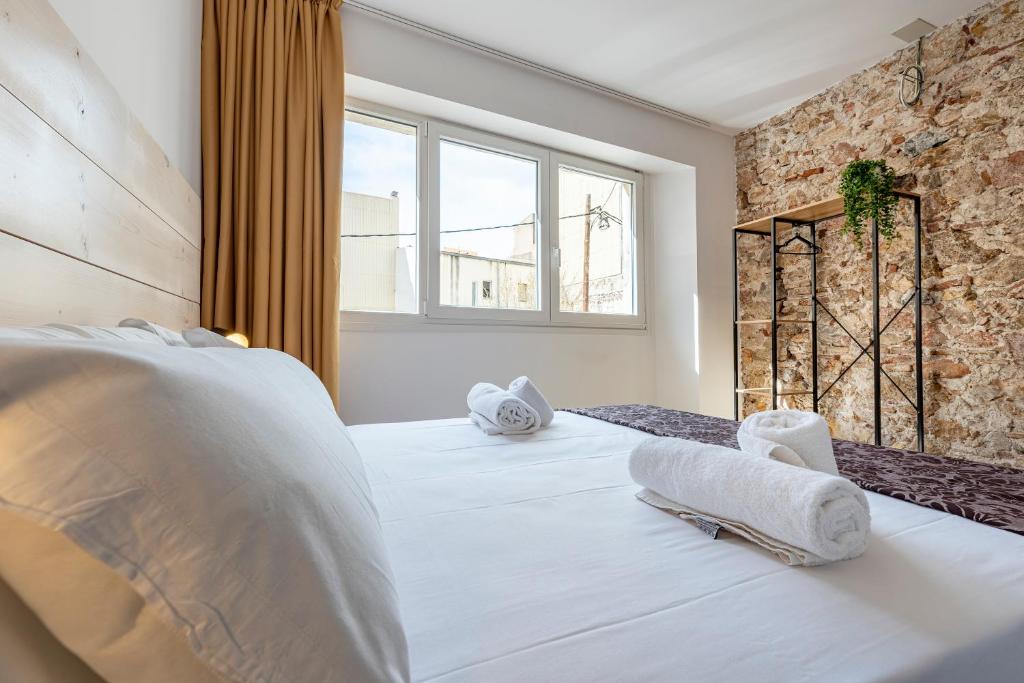 Kép Stone Wall Apartment en Barri Port Maritim szállásáról Tarragonában a galériában