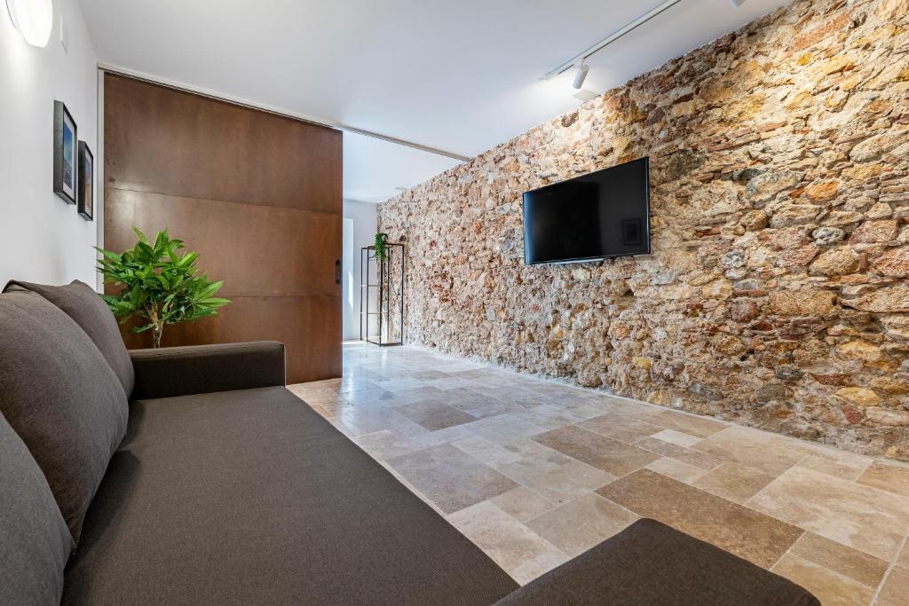 Kép Stone Wall Apartment en Barri Port Maritim szállásáról Tarragonában a galériában