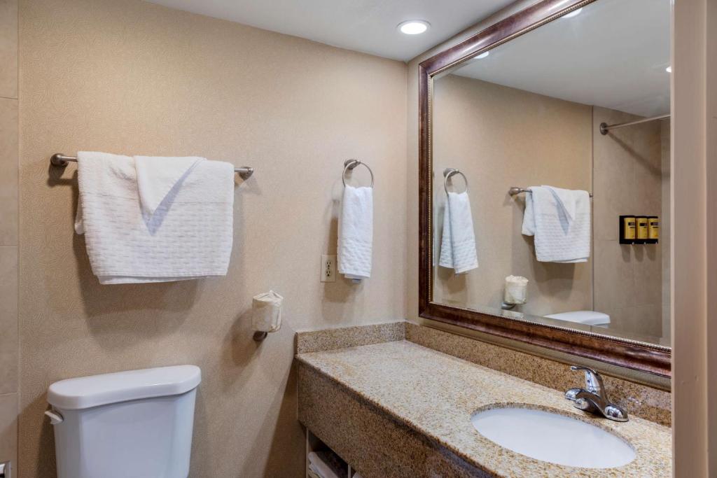 Een badkamer bij Best Western Plus Big America