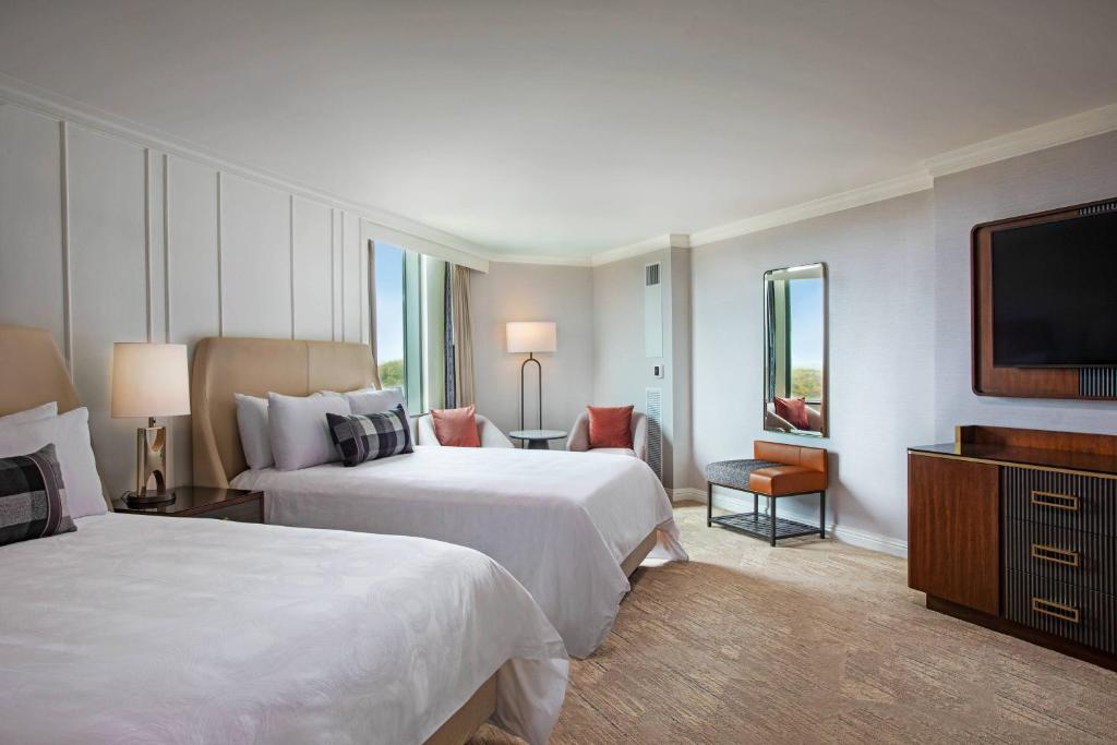 JW Marriott Atlanta Buckhead - Deluxe Kamer, Grotere Logeerkamer, 2 Queen