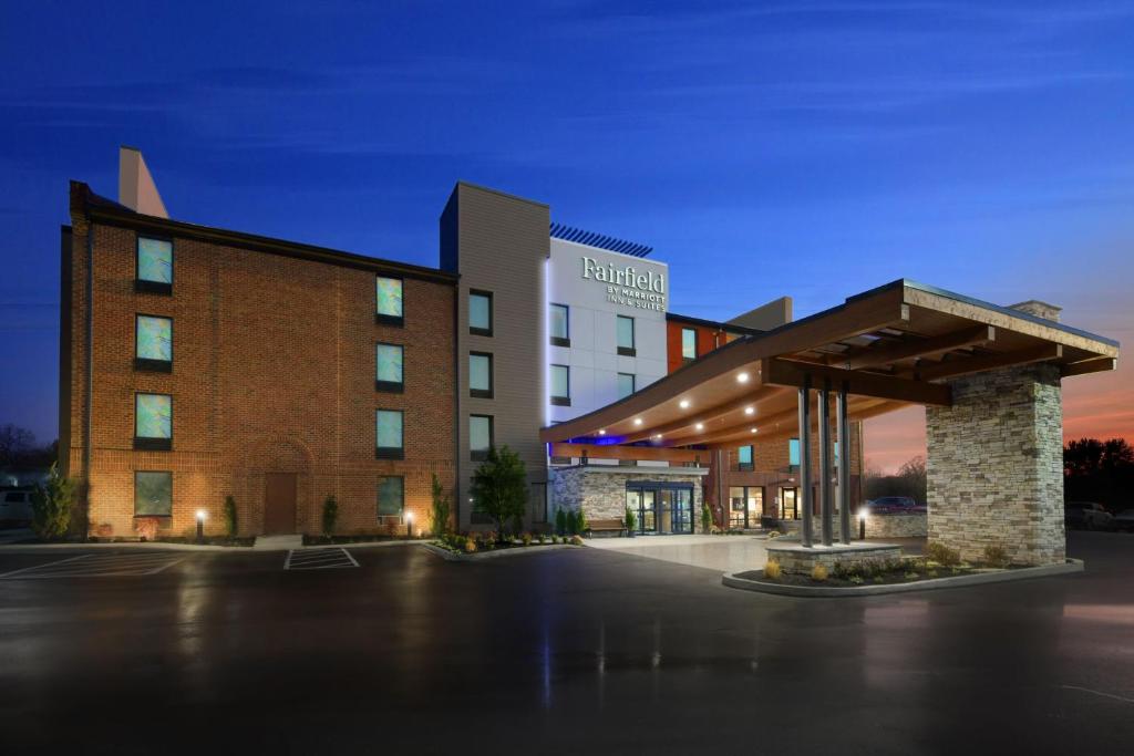 a rendering of the exterior of a hotel at Fairfield Inn & Suites by Marriott Pottstown Limerick in Pottstown