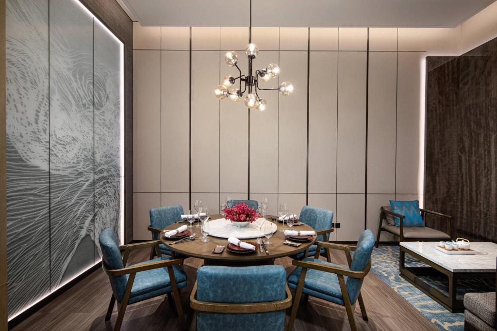 Courtyard by Marriott Chengdu Southにあるシーティングエリア