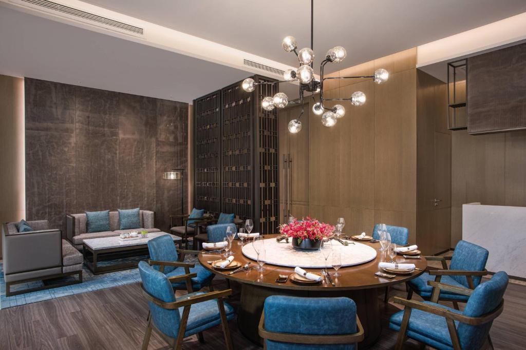 Courtyard by Marriott Chengdu Southにあるシーティングエリア