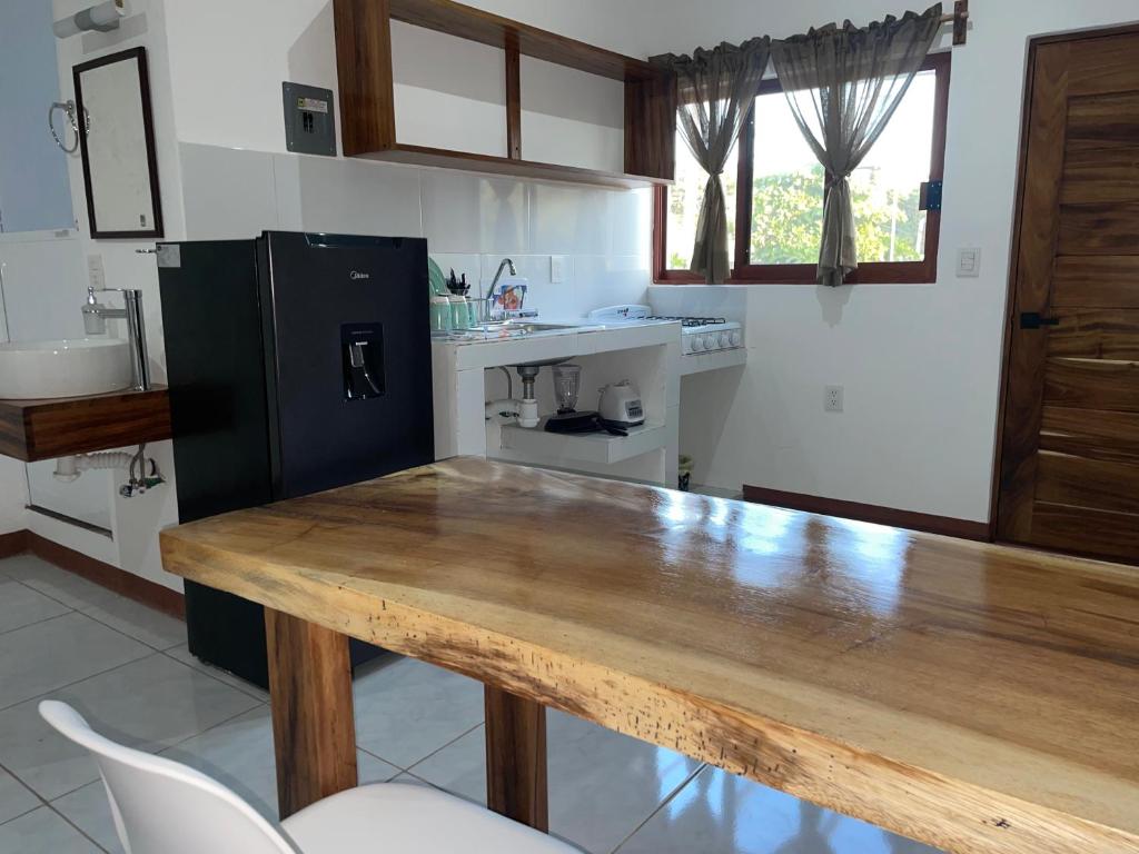 Kuchyň nebo kuchyňský kout v ubytování Casa Mura