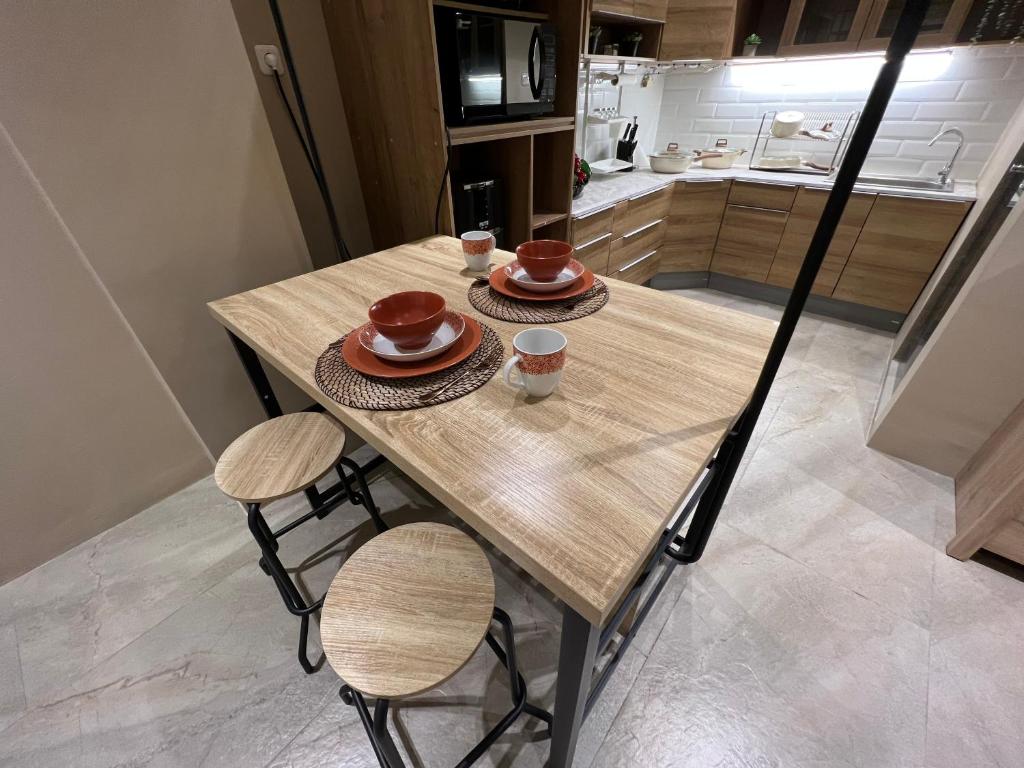 Una cocina o cocineta en Choska Residence
